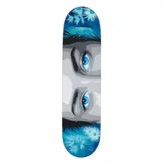 Atoma, AI: I watch you, 2024, acrilic pe skate deck