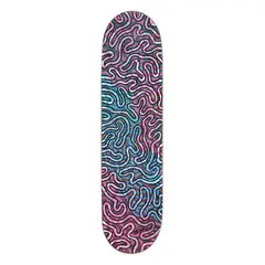 Ortaku, Maze Rider, acrilic pe skate deck
