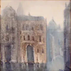 Dan Constantinescu, Veneția, ulei pe pânză