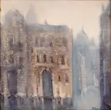 Dan Constantinescu, Veneția, ulei pe pânză