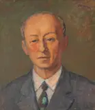 Anastase Demian, Portretul lui Iosif Cassian, ulei pe carton