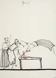 Sorin Ilfoveanu, Saturnalii, litografie
