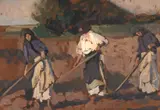 Rodica Maniu, La cartofi, ulei pe carton