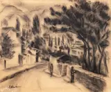 Petre Abrudan, Citadină, cărbune pe hârtie