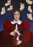Ana Maria Dranga, Don't Kill the Butterflies, 2025, ulei pe pânză