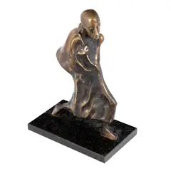 Clopotar by Ion Iancuț, bronz, sold May 2025