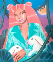 Ioana Băltan, Innocence, 2024, ulei pe pânză