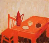 Vasile Grigore, Interior în roșu