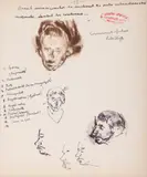 Corneliu Baba, Personaje, pastel
