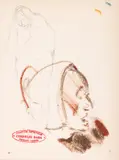 Corneliu Baba, Studiu de olandeză, pastel cu creion