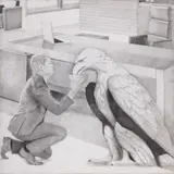 Dan Beudean, Untitled, creion pe hârtie