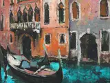 Veneția by Virgiliu Demetrescu Duval, ulei pe pânză, sold May 2025