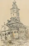 Rudolf Schweitzer–Cumpăna, Casa Sfatului din Brașov