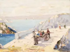Rudolf Négely, Amalfi, ulei pe pânză