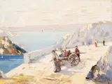 Rudolf Négely, Amalfi, ulei pe pânză