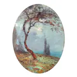 Kimon Loghi, Peisaj romantic, ulei pe carton