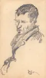 Eustațiu Stoenescu, Un țăran, cărbune pe hârtie