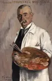 Willy Exner, Pictorul Francisc Trybalski, 1918, ulei pe pânză
