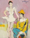 Augustin Costinescu, Arlechin și Colombina
