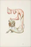 Jules Perahim, Litera K (seria Alfabetul ebraic), cromolitografie