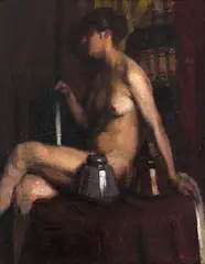 Grigore Manea, Nud, ulei pe pânză