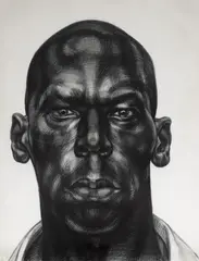 Remus Grecu, Myron (Silent Face), 2010-2011, creion pe hârtie