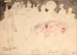 Ion Grigorescu, Săptămâna a XII-a. Vineri, 1994, acuarelă pe hârtie