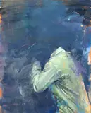 Iulian Iftodiu, Searching for Meaning, 2023, ulei pe pânză