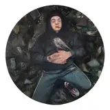 Adelina Gavrilă, Solar (I), 2024, ulei pe pânză