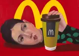 Ana Maria Dranga, My Favourite Brand is Mc, 2025, ulei pe pânză