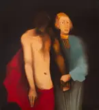 Lucian Sasu, Scenă biblică, 1979, ulei pe pânză