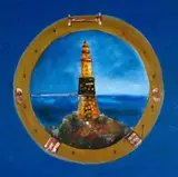 Dragoş Viţelaru, Peisaj marin, 2002, ulei pe pânză