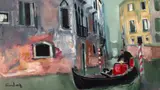 Marian Condruz, Veneția, ulei pe pânză