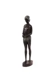 Margarita Pueva, Girl with a seagull, after 2000, bronze