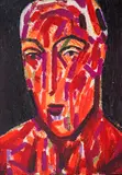 Genko Genkov, Self-portrait, 1997, oil on canvas