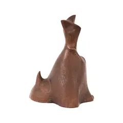 Ivan Totev, The cat, 2006, bronze