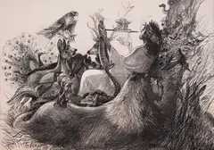 Georgi Chapkanov, Orpheus, after 1994, pencil on paper