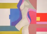 Georgi Daskalov, Abstract figure, lithography
