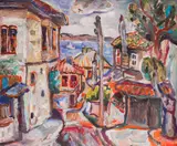 Dora Kuncheva, Sozopol, oil on canvas