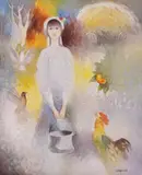 Suli Seferov, Bearer of Spring, 2006, oil on canvas