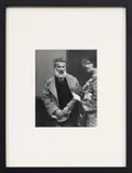 André Kertész, Fotogravură reprezentându-l pe Constantin Brâncuși la Paris, clișeu André Kertesz, 1928, însoțită de certificat de autenticitate, fotogravură