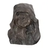 Ion Dimitriu-Bârlad, Fetiță cu broboadă, anii '20, bronz
