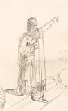 Nicolae Vermont, Decebal, tuș pe hârtie