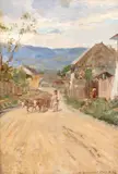 Nicolae Vermont, Scenă sătească