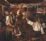 Octav Băncilă, Șezătoare (La țesut)