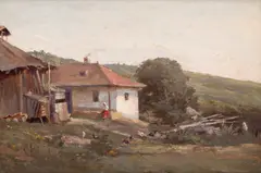 Juan Alpar, Amiază de vară, cca. 1900, ulei pe pânză
