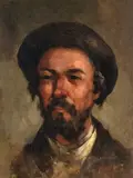 Nicolae Grigorescu, Portret de evreu, cca. 1880, ulei pe lemn