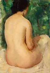 Nicolae Tonitza, Intimitate, 1933, ulei pe pânză lipită pe carton