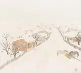 Constantin Piliuță, Iarnă în satul copilăriei