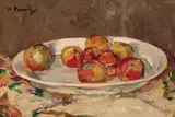 Nicolae Tonitza, Blid cu mere, 1925-1930, ulei pe carton